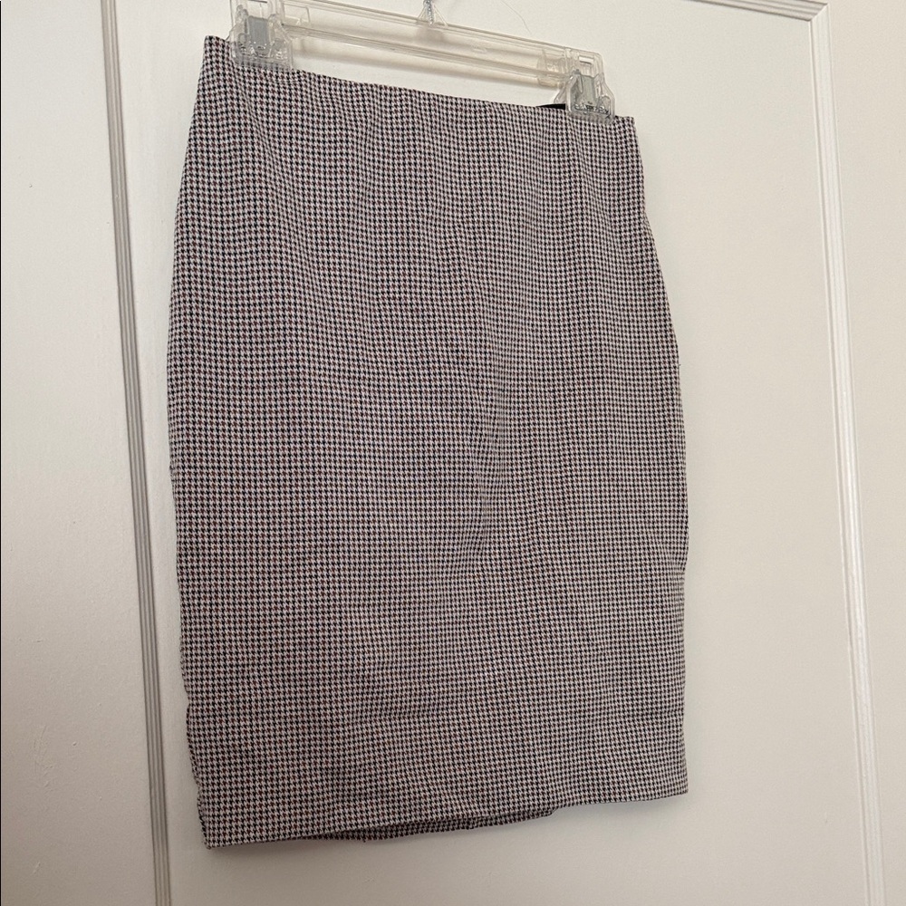 Express Monochrome Checkered Pencil Skirt size S